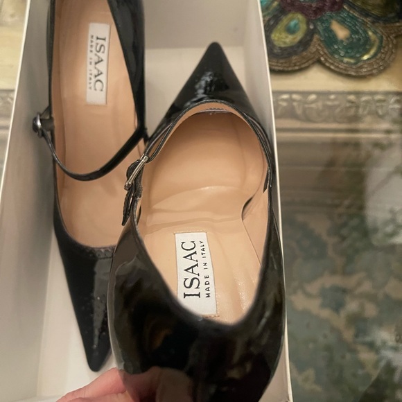 Isaac made in Italy black heels 8.5 - Picture 4 of 6